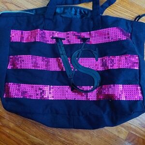 Large Victoria's Secret Sequence Handbag